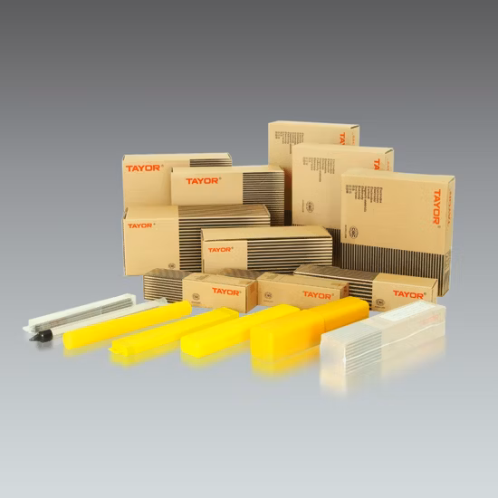 Aws E6013 E7018 6011 Kohlenstoffstahl Edelstahl Gusseisen beschichtete Stäbe kleben Allpositions-Schweißelektrode